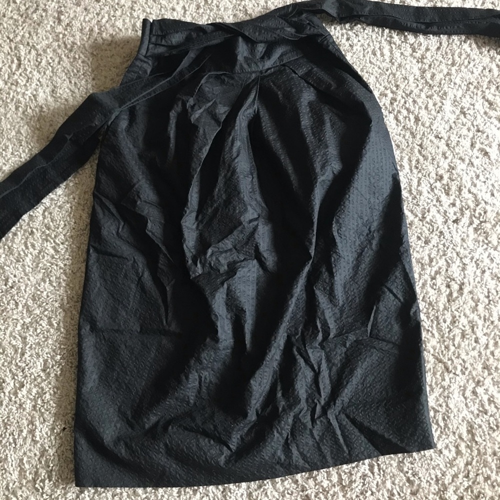 Black pencil skirt